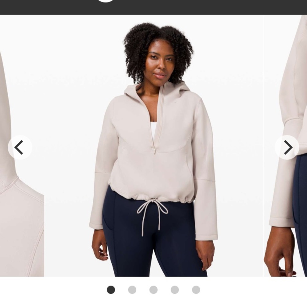 Lululemon Unleash Strength Hoodie*Spacer in Chrome Size 4